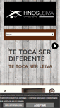 Mobile Screenshot of hermanosleiva.com